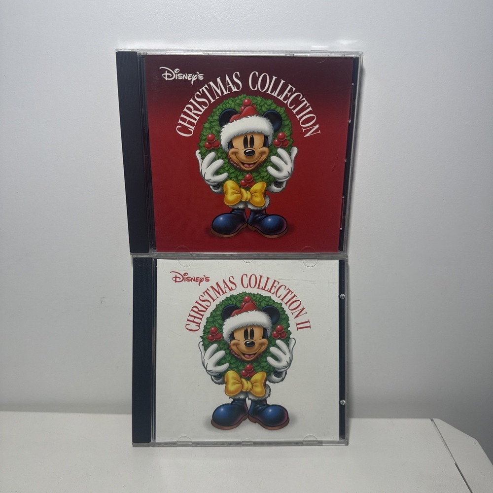 Disney's Christmas Collection 1 & 2 CD (1995) 2-Disc Set